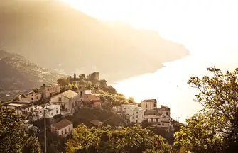 Hilltop Ravello is ideal for a romantic evening stroll and dinner