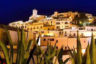 Ibiza's old town, Dalt Vila, has been settled since the 7th century BC