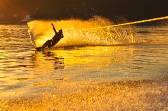 You'll feel high on life after a golden afternoon of wakeboarding