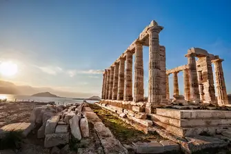 Sail past the antiquities of ancient Greece