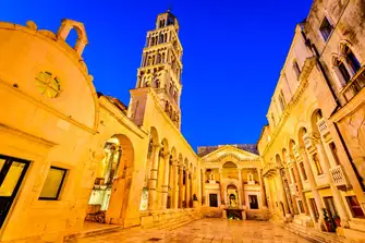 Wander the city streets of Split and the huge palace of the Roman Emperor Diocletian, the largest and best-preserved Roman palace in the world