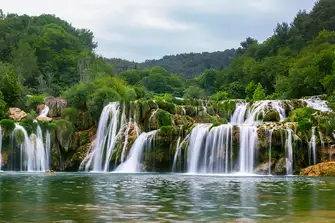 The waterfalls of Krka National Park