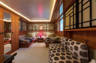 Lower deck themed cabin