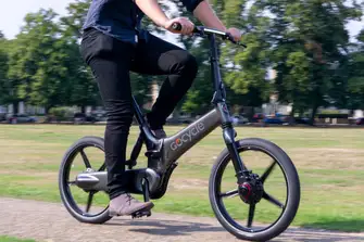 Electric folding bicycles