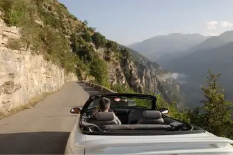 Just a 30-minute drive from Nice, there is scenery like this to admire as you drive