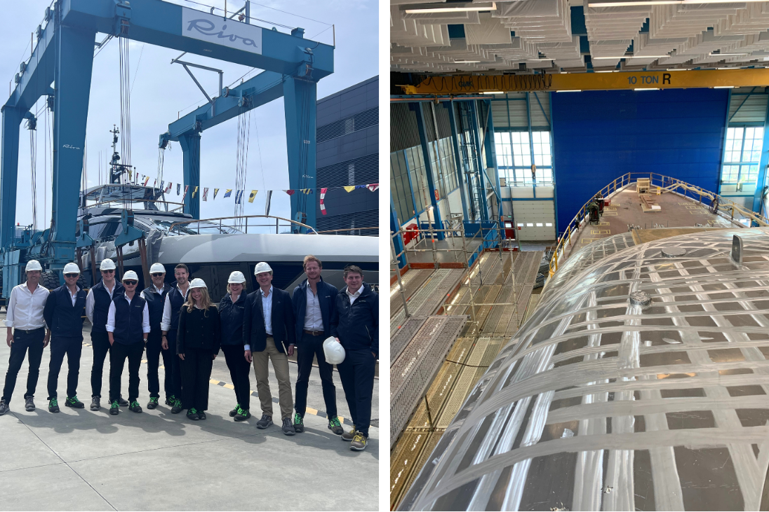 Italy shipyard visit