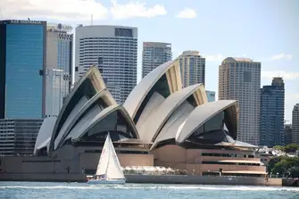Sydney's iconic opera house looks best from the water