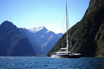 Lose yourself in the impossibly dramatic scenery of South Island's Fiordland
