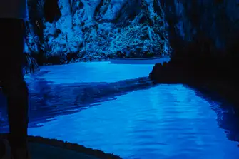 Take the tender to the beguiling blue grotto on the island of Biševo. Go before breakfast to beat the crowds