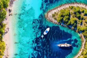 Cruise the crystal-clear waters of the Adriatic