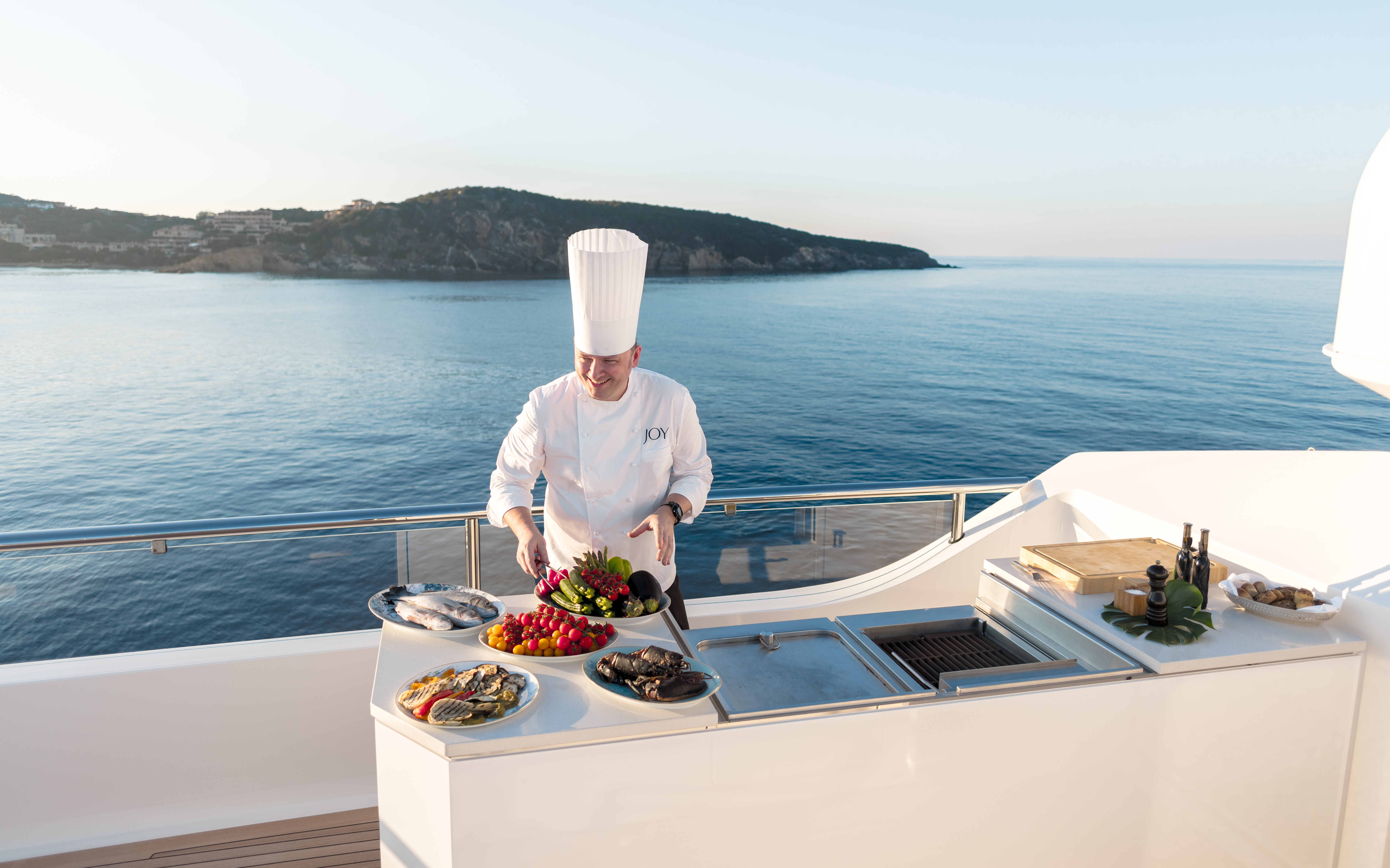 JOY superyacht chef