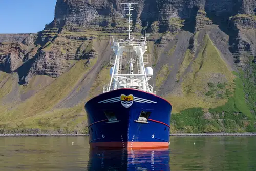 At anchor